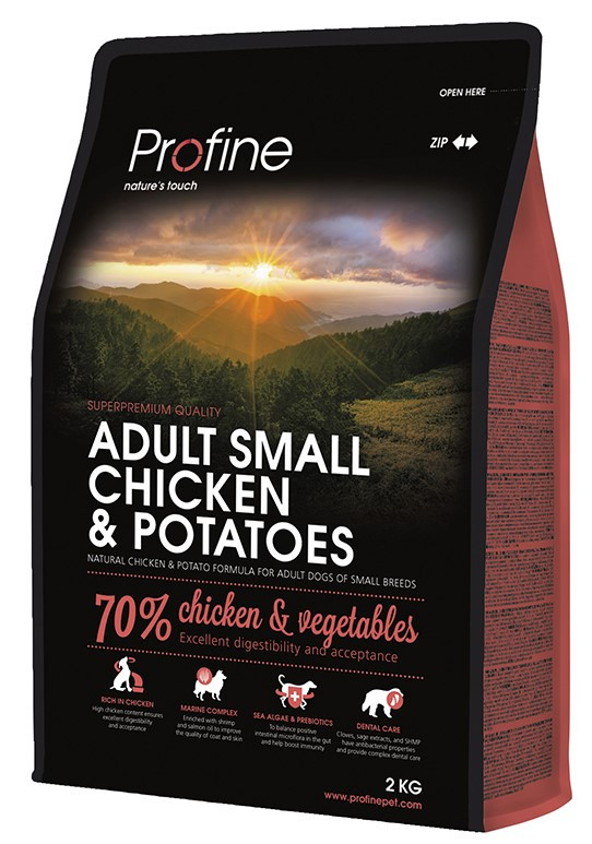 Profine hondenvoer Adult Small Chicken & Potatoes 2 kg